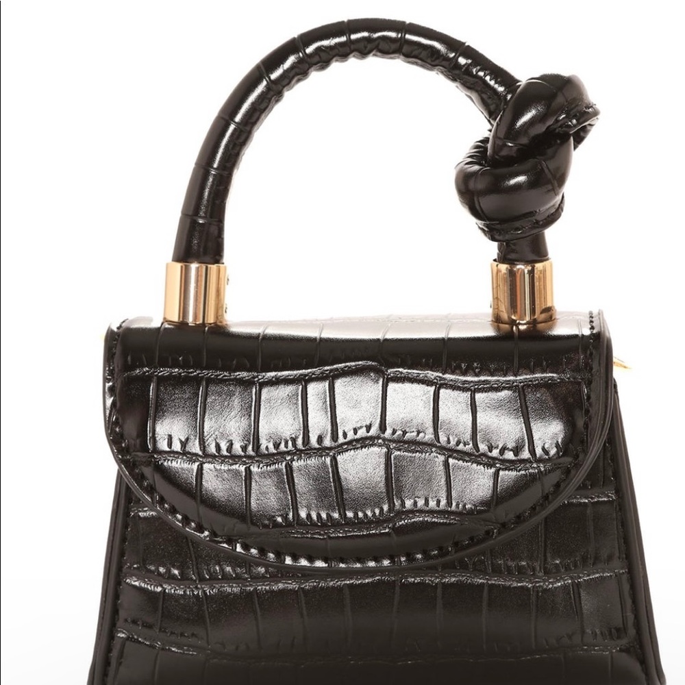 Knot Black Mini Bag